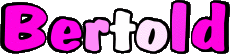 Prénoms MASCULIN - Allemagne B Bertold 