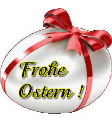 Mensajes Alemán Frohe Ostern 08 