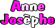 First Names FEMININE - France A Composed Anne Josèphe 