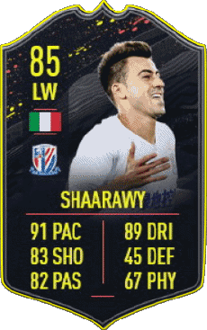 Multimedia Videogiochi F I F A - Giocatori carte Italia Stephan El Shaarawy 