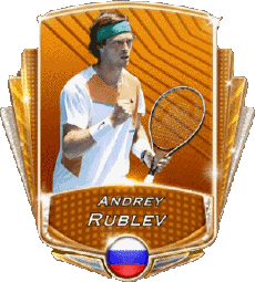 Deportes Tenis - Jugadores Rusia Andrey Rublev 