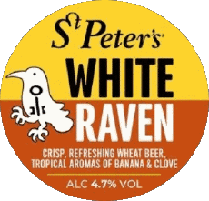 White raven-Getränke Bier UK St  Peter's Brewery White raven