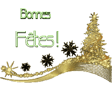 Messages French Bonnes Fêtes (Noël) Serie 15 