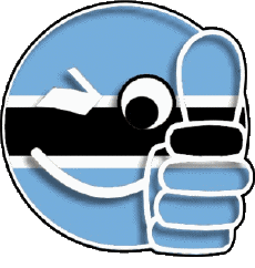 Bandiere Africa Botswana Faccina - OK 