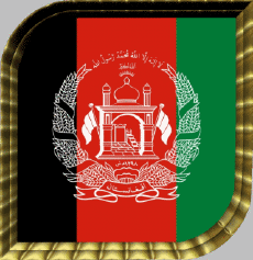 Banderas Asia Afganistán Plaza 
