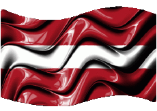 Flags Europe Latvia Rectangle 