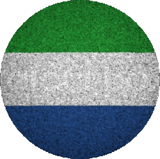 Banderas África Sierra Leone Ronda 