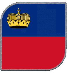 Fahnen Europa Liechtenstein Platz 