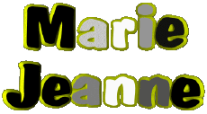 First Names FEMININE - France M Composed Marie Jeanne 