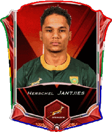 Sports Rugby - Joueurs Afrique du Sud Herschel Jantjies 