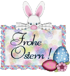 Mensajes Alemán Frohe Ostern 16 