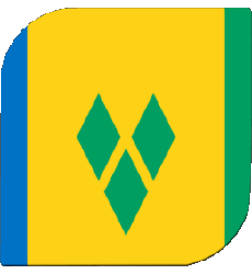 Fahnen Amerika St. Vincent und die Grenadinen Platz 