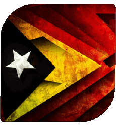 Flags Asia East Timor Square 