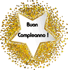 Mensajes Italiano Buon Compleanno Palloncini - Coriandoli 011 