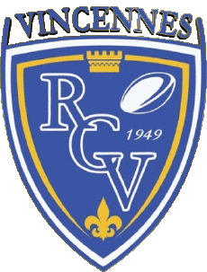 Sport Rugby Club Frankreich Logo Dept 75 RC Vincennes 