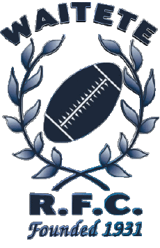 Sports Rugby Club Monde Logo Nouvelle Zélande W Waitete RFC 