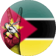 Bandiere Africa Mozambico Rond 