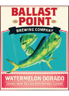 Watermelon Dorado-Drinks Beers USA Ballast Point Watermelon Dorado