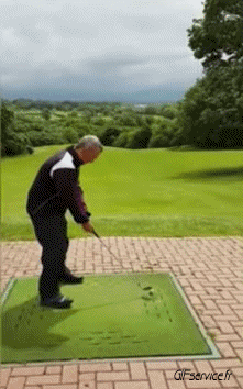 Humour - Fun Sports Golf Gamelle - Fail 