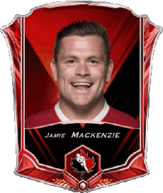 Sport Rugby - Spieler Kanada Jamie Mackenzie 
