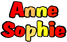 First Names FEMININE - France A Composed Anne Sophie 