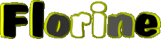 Vorname WEIBLICH - Frankreich F Florine 