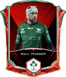 Sports Rugby - Joueurs Irlande Mack Hansen 