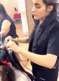 Humor -  Fun MENSCHEN Friseurhaare Serie 01 