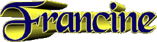 Nome FEMMINILE - Francia F Francine 