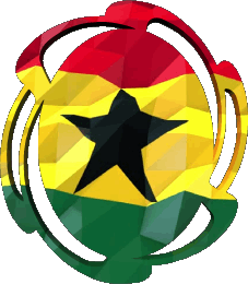 Fahnen Afrika Ghana Form 01 