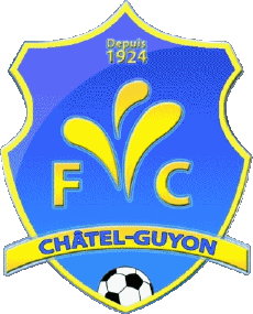 Sports FootBall Club France Logo Auvergne - Rhône Alpes 63 - Puy de Dome FC Châtel-Guyon 