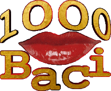 Mensajes Italiano Baci 1000 