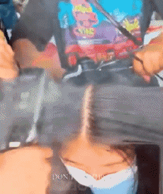 Humor -  Fun MENSCHEN Friseurhaare Serie 01 