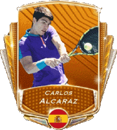 Sport Tennisspieler Spanien Carlos Alcaraz 