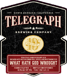 what hat god wrought-Bebidas Cervezas USA Telegraph Brewing 