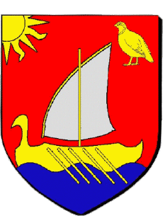 Blasone-Bandiere Francia Dipartimenti - Città 83 CAVALAIRE SUR MER 