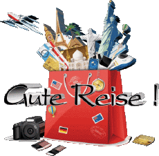 Messages Allemand Gute Reise Fond Transparent 01 
