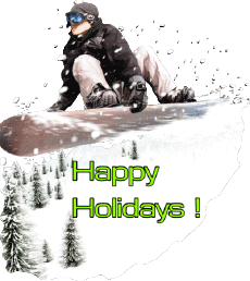 Messagi Inglese Happy Holidays Winter Serie 07 