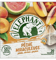 Pêche Miraculeuse-Bevande Tè - Infusi Eléphant Pêche Miraculeuse