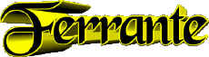 Vorname WEIBLICH - Frankreich F Ferrante 