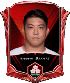 Sport Rugby - Spieler Japan Atsushi Sakate 