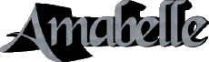 First Names FEMININE - UK - USA - IRL - AUS - NZ A Amabelle 