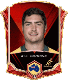 Sport Rugby - Spieler Australien Team 2022 Rob Simmons 