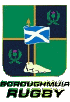 Sports Rugby Club Logo Ecosse Boroughmuir RFC 