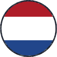 Fahnen Europa Niederlande Runde 