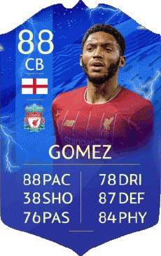 Multimedia Vídeo Juegos F I F A - Jugadores  cartas Angleterre Joe Gomez 