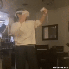 Humor - Fun GENTE Casco de realidad virtual Serie 01 