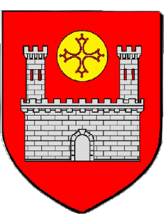 Bandiere Francia Dipartimenti - Città 46 LALBENQUE 