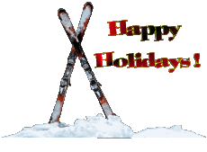 Messages Anglais Happy Holidays Winter 02 