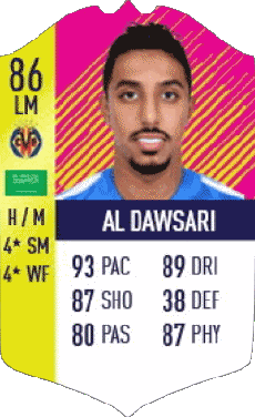 Multi Media Video Games F I F A - Card Players Saudi Arabia Salem Al Dawsari 